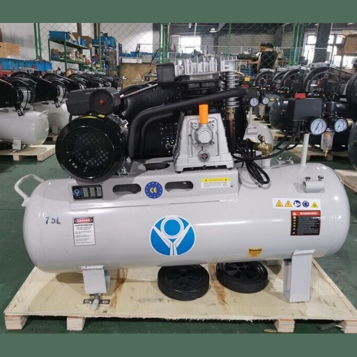Piston Air Compressor 12CFM 312L 75L Tank Single 8BAR 240V 1.5KW 2HP 115PSI