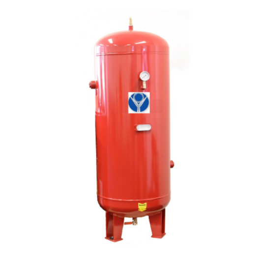 Air Receiver 500L Vertical Tank Vessel Screw Air Compressor AS1210 GAS 10 Bars