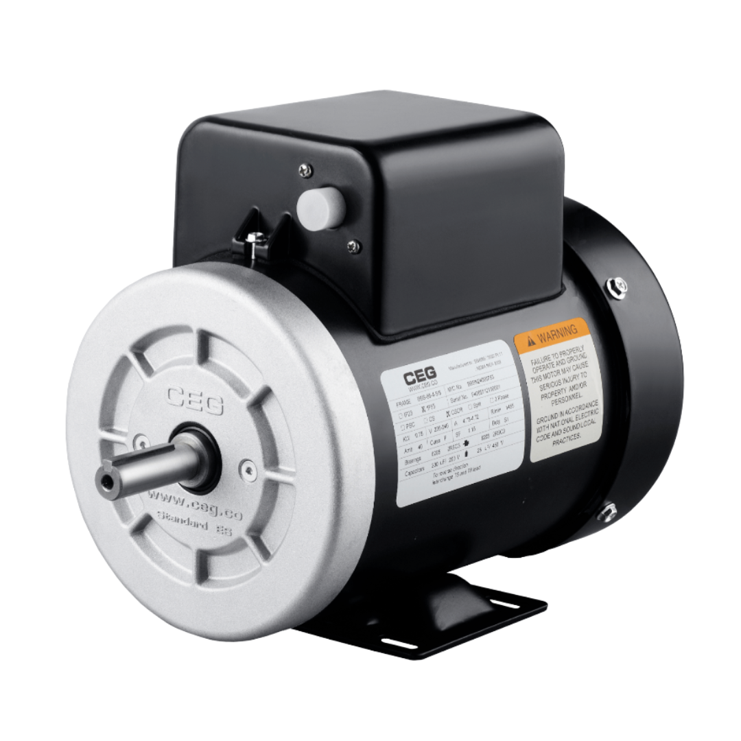 2HP 1.5kW Single Phase NEMA Electric Motor 240V 1400RPM FRAME 56 1Ph CSCR 5/8″