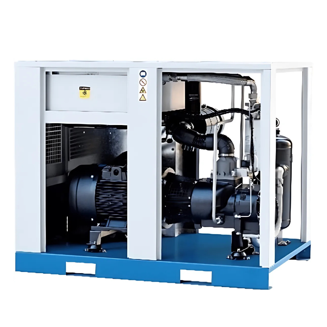 7.5KW Screw Air Compressor 42CFM Integrated AIO PM VFD
