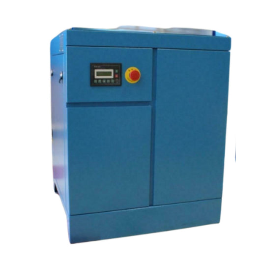 Screw Air Compressor System 42CFM 7.5kw Tank Dryer Filters Full SS Fittings