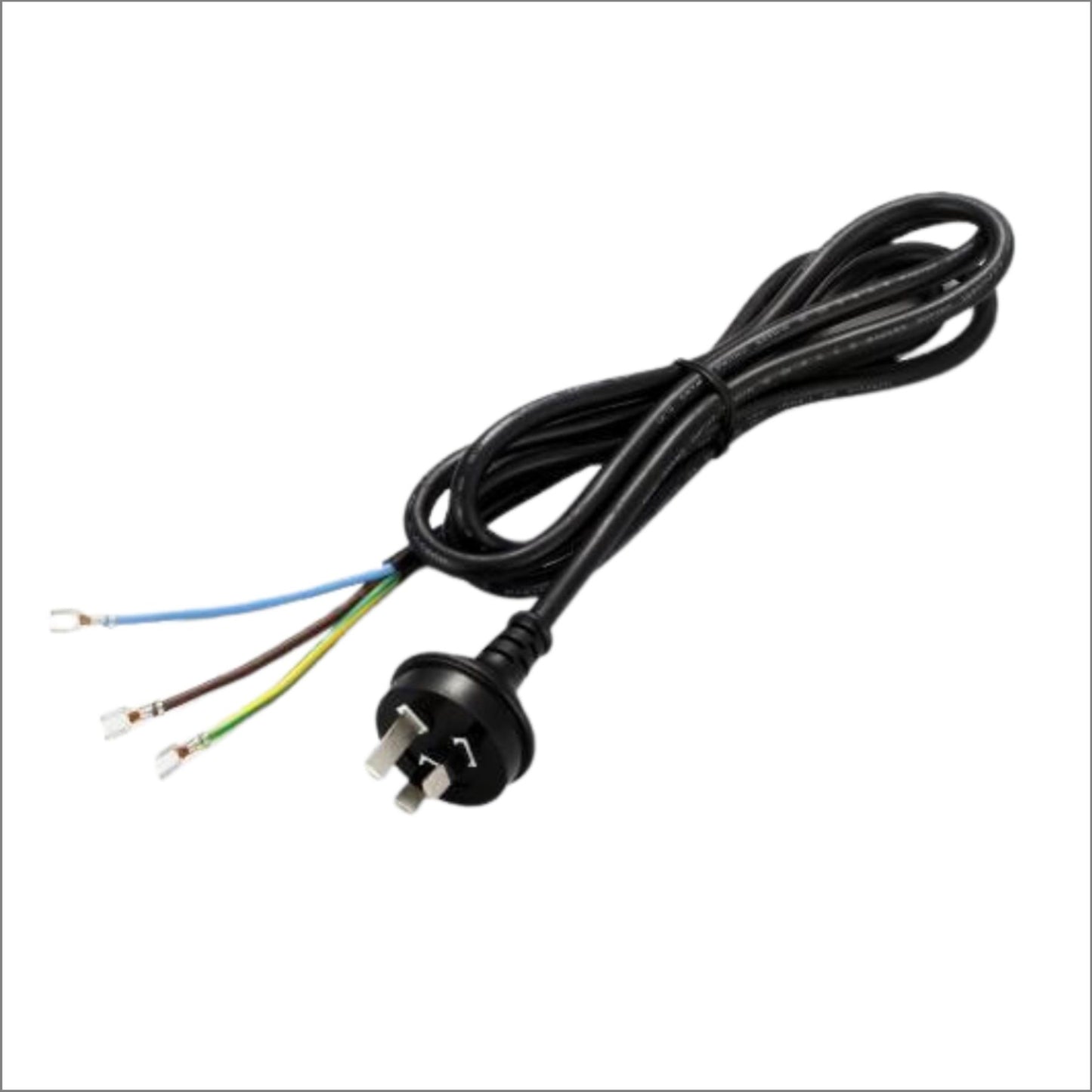 Single Phase Lead Plug Electric Motor 240V Australian Power 15A SAA