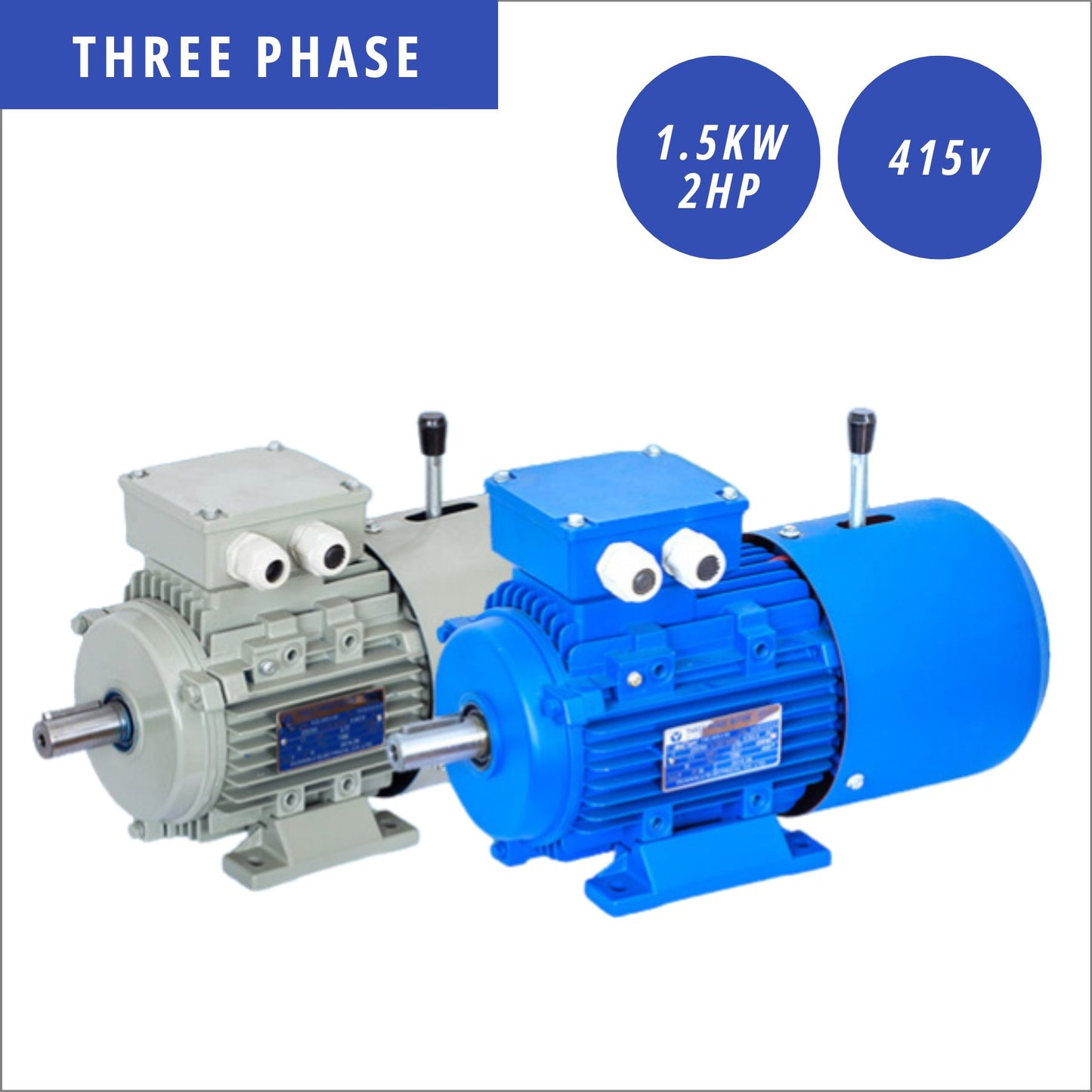 1.5kw 2hp Brake Motor Three Phase 415v