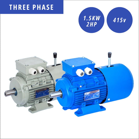 1.5kw 2hp Brake Motor Three Phase 415v