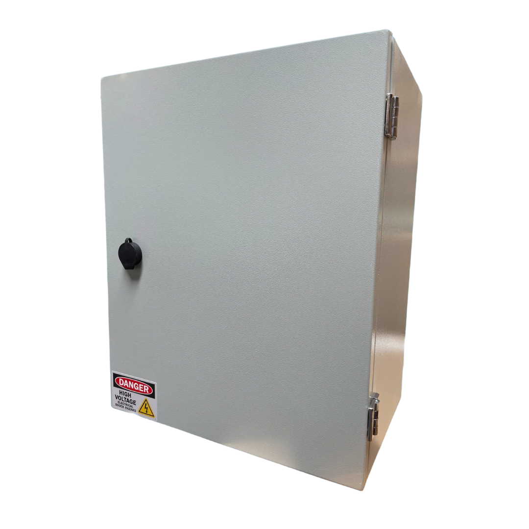 Carbon Steel Electrical Enclosure Box 400 x 500 x 250mm Dust & Water P ...