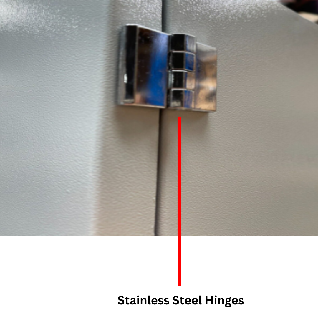 Carbon Steel Electrical Enclosure Box 200 x 200 x 150mm IP66 Rated