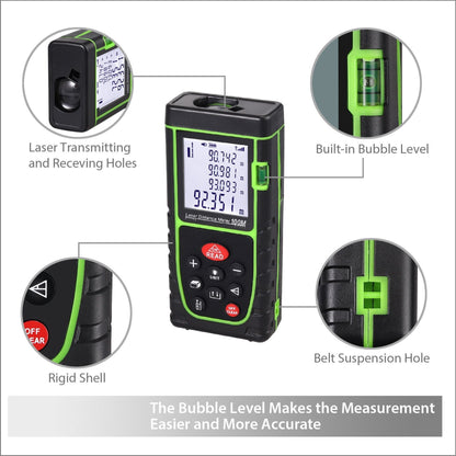 100M Laser Distance Meter Builder Measurement Inspection Tools