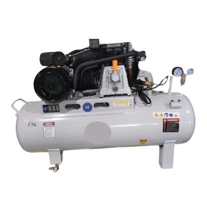 11CFM 75L Tank Piston Air Compressor 2HP/1.5KW 240V 115PSI Single 8BAR for Heavy Duty