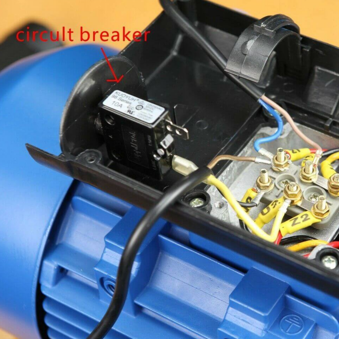 2.2kW 3HP B5 Motor 2800rpm Reversible CSCR 240V Single Phase 24mm Shaft