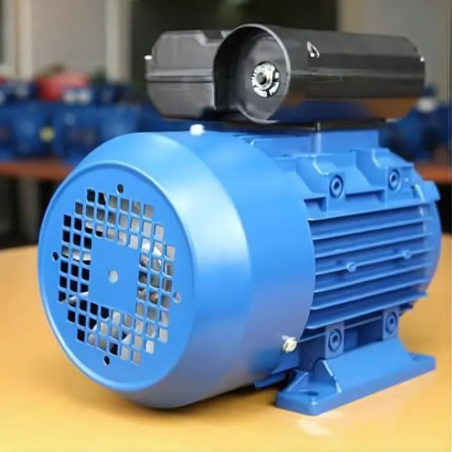 2.2kW 3HP Compressor Motor 2800rpm 240V Single Phase 3/4" Shaft Dual Capacitors