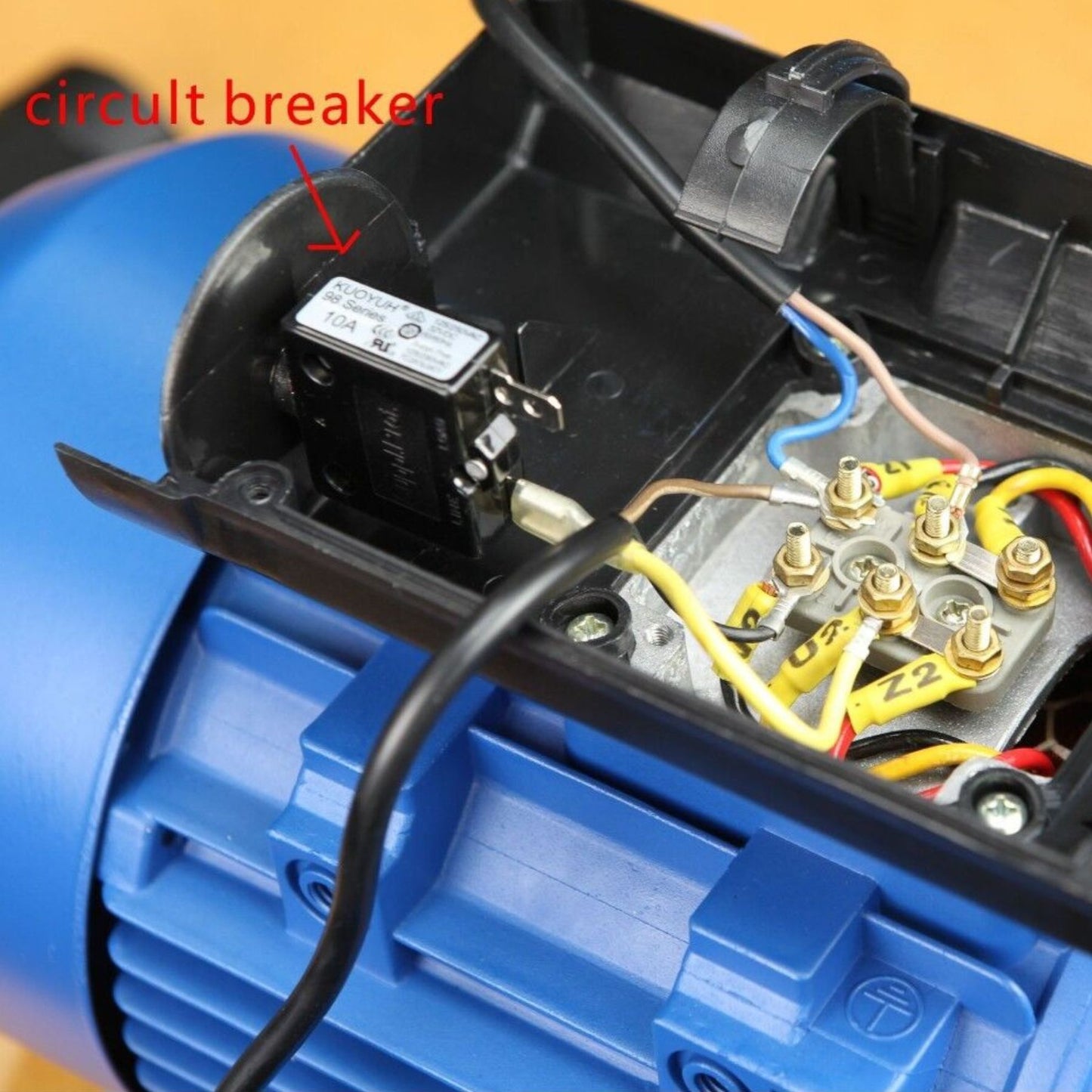 Single Phase 240v Compressor Motor 2.2kw 3HP 2850rpm CSCR  24mm Shaft Saw Mill