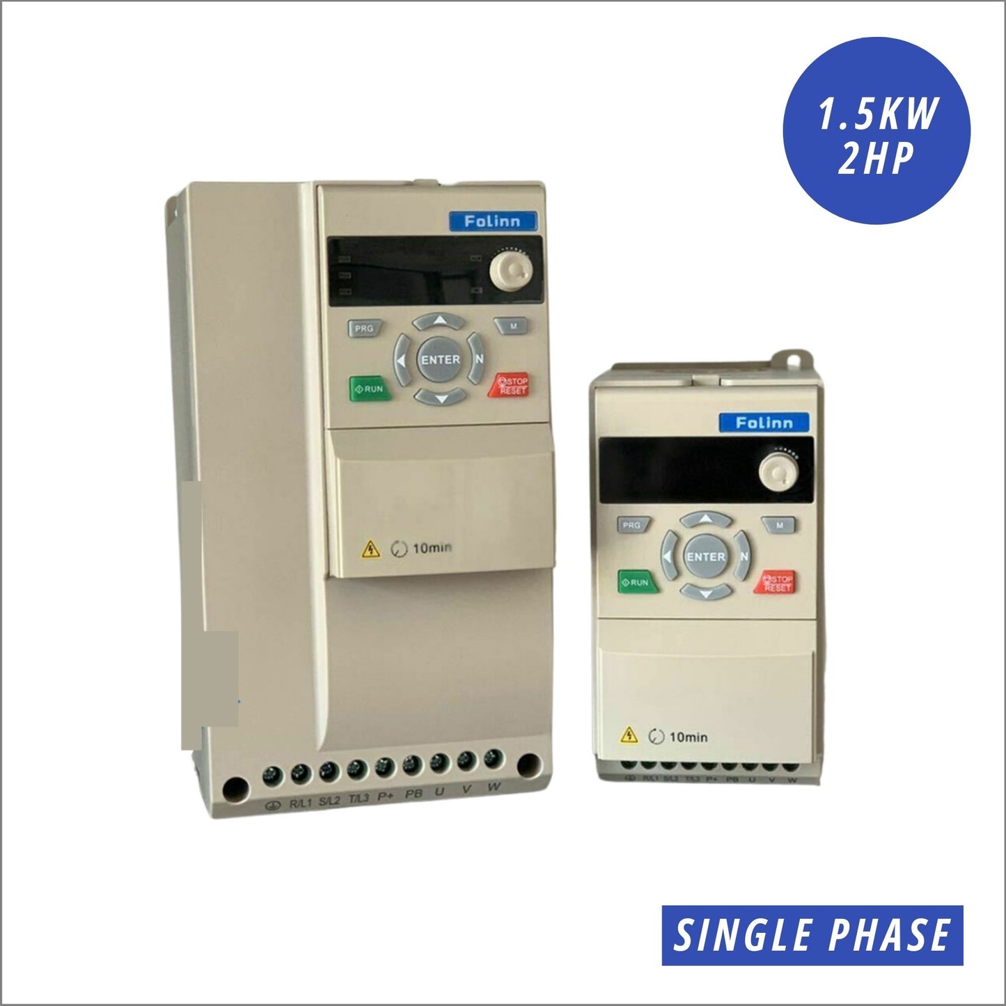 240V Single Phase Variable Frequency Compact Drive Inverter VSD VFD 1.5kw 2HP