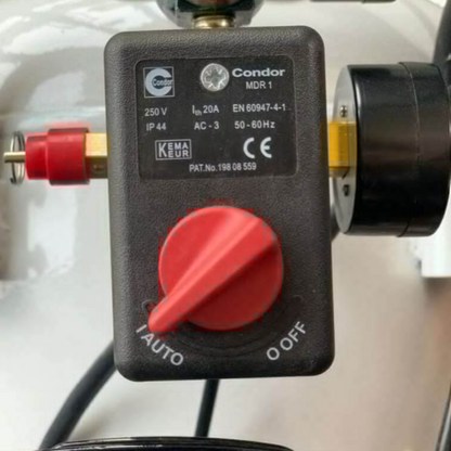240V 12CFM 100L Tank Air Compressor 2.2KW/3HP 120PSI Single Piston for Heavy Duty Use