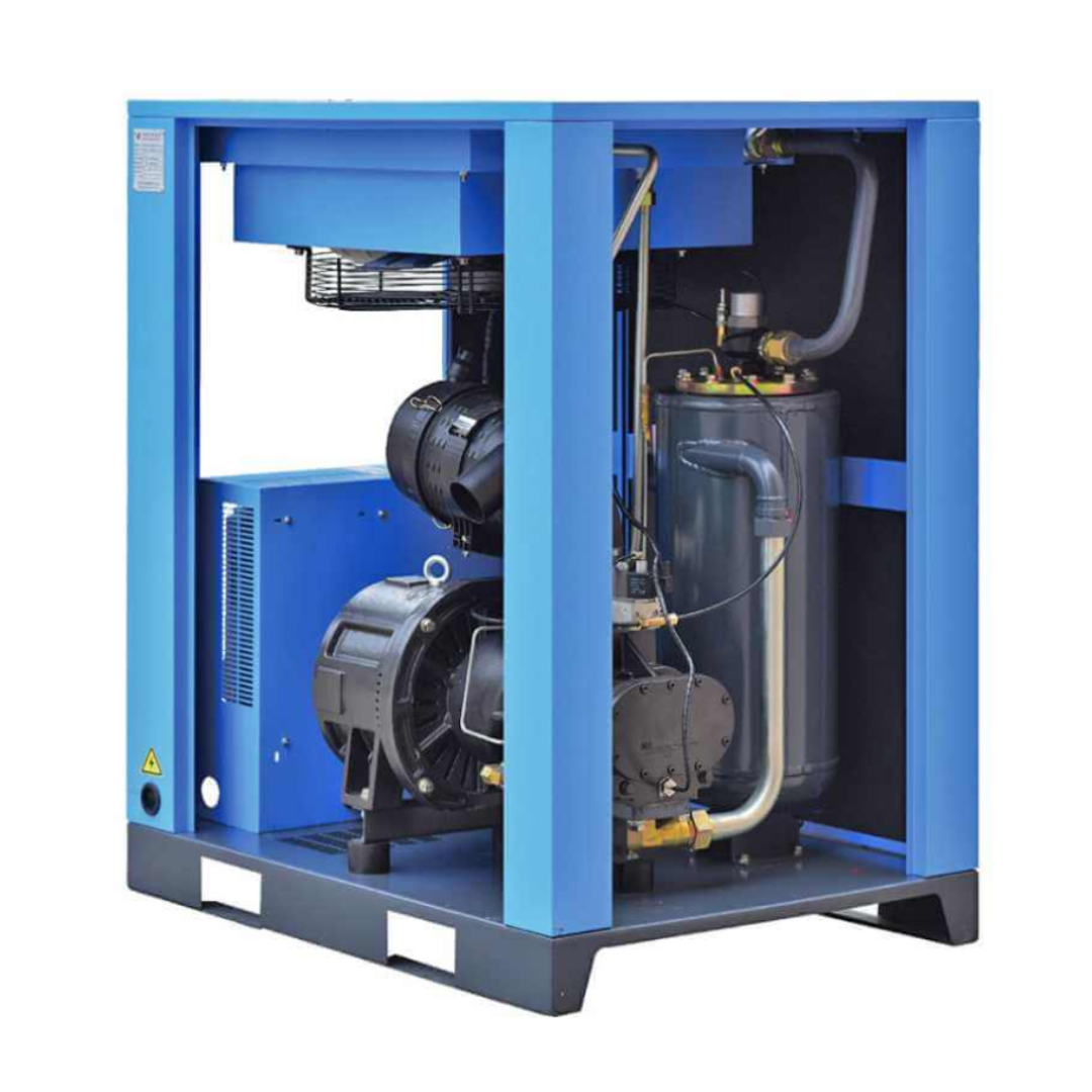 37KW 50HP Rotary Screw Air Compressor Variable Speed 120PSI 42CFM for High Efficiency