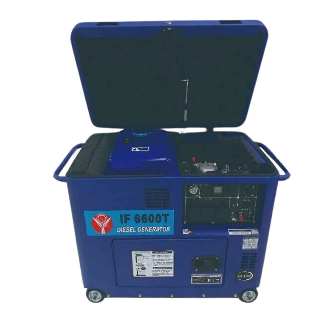 4.5kW Open Roof Diesel Generator Big Tank Stable & Fast Cooling