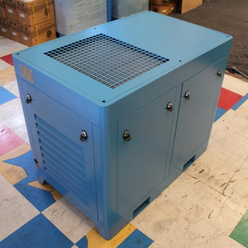 Screw Air Compressor System 42CFM 7.5kw Tank Dryer Filters Full SS Fittings