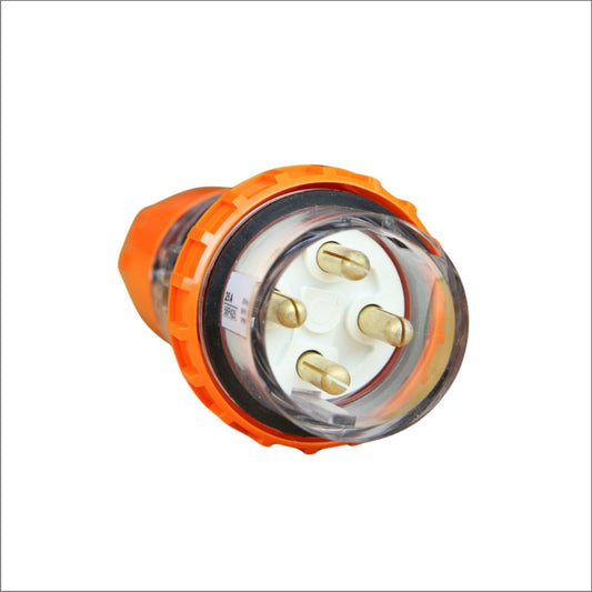 4 Pin 3 Phase Straight Plugs 50HZ 500v IP66