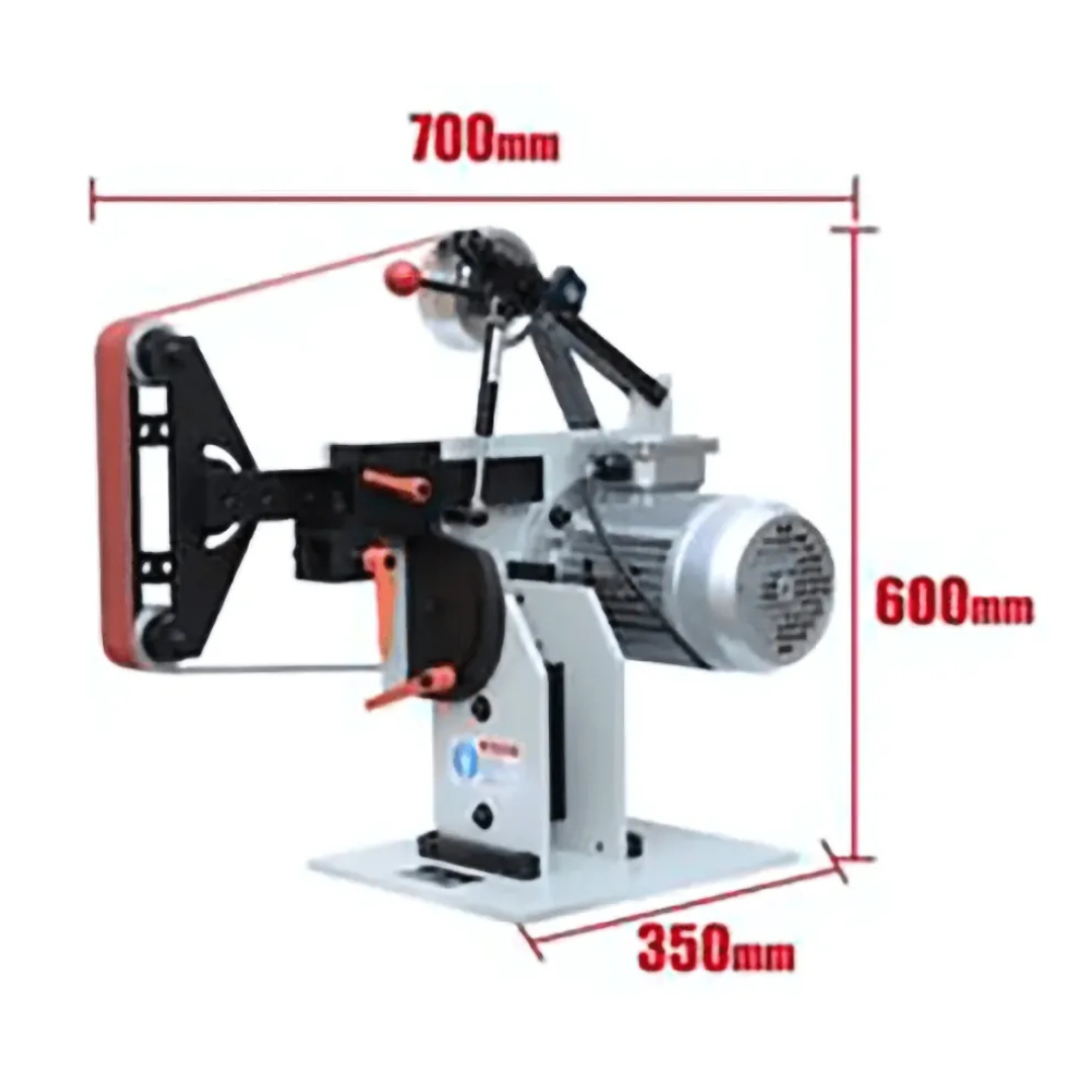2.2KW 2″ x 72″ Belt Sander Grinder Linisher Full Chassis for Precision Grinding and Sanding