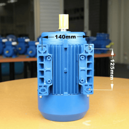 1.1kW 1.5HP B14 Flange Motor 1400RPM Reversible Single Phase 240V 24mm Shaft