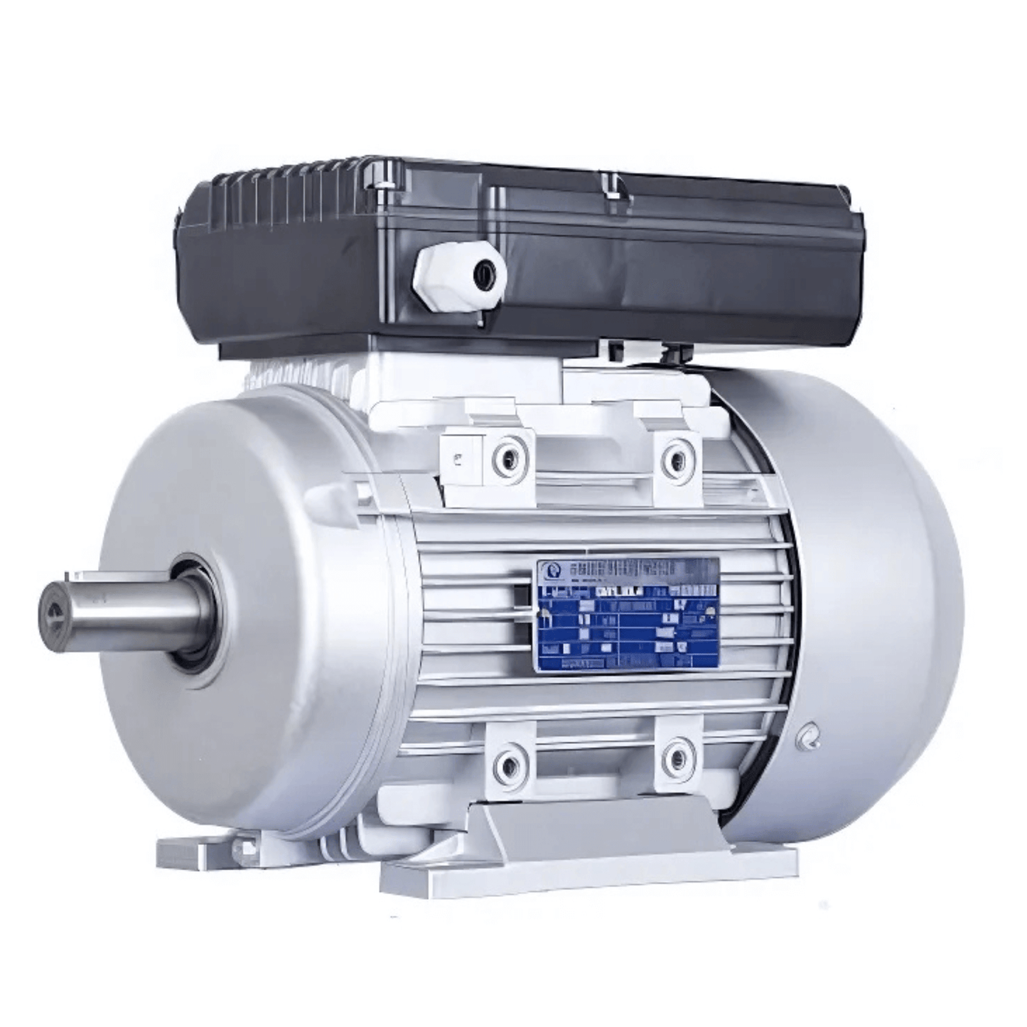 1HP 0.75kW Electric Motor 1400RPM Single Phase 4-Pole Reversible 240V with Cable