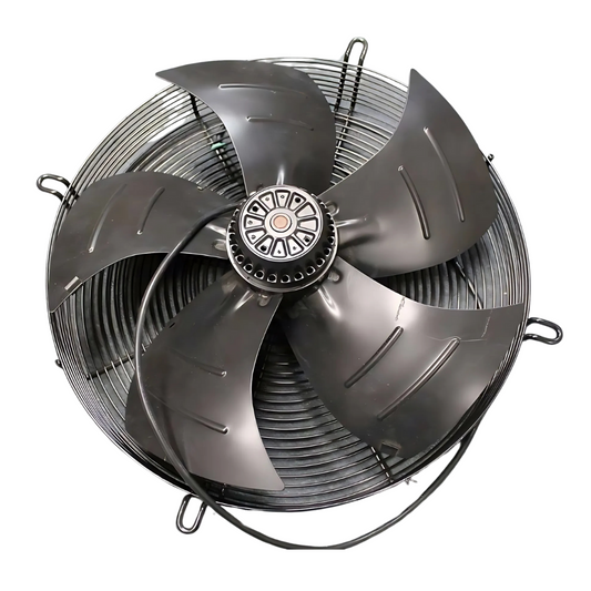 145W 4 Pole Suction Axial Fan 250mm 240V 1 Phase 1400RPM