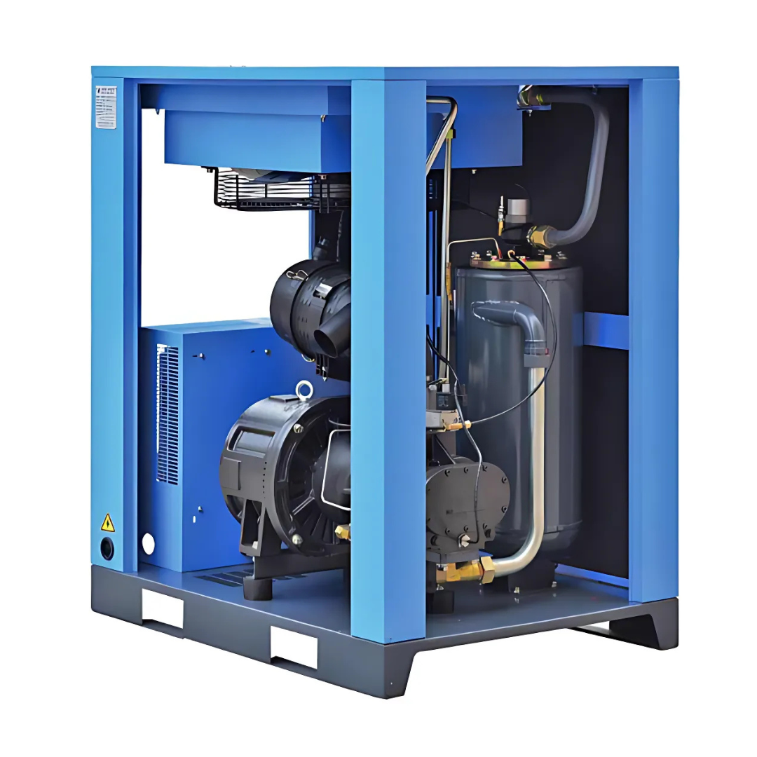 High Performance 15KW 20HP Rotary Screw Compressor 13Bar 190PSI 68CFM