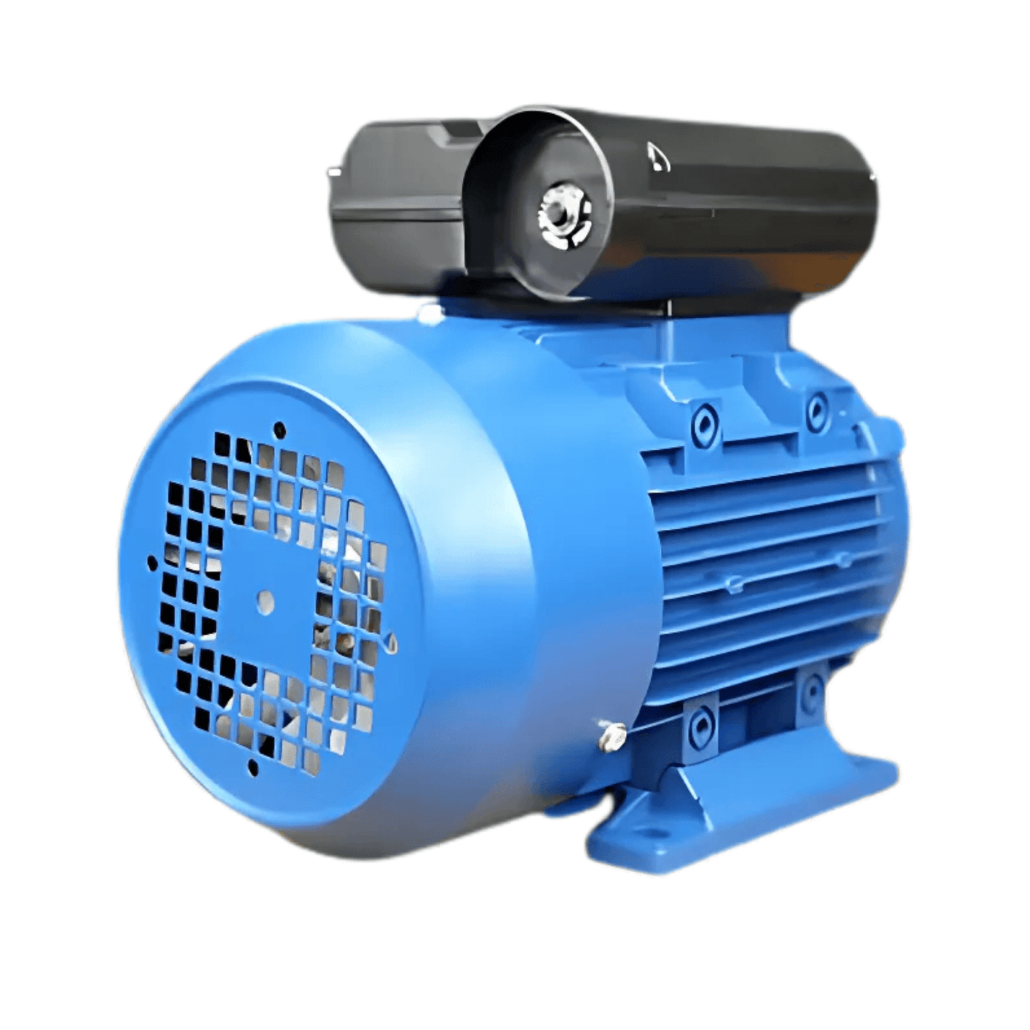 1kW 1.5HP Compressor Motor 1400RPM 5/8" 16mm Shaft Single Phase 240V Dual Caps