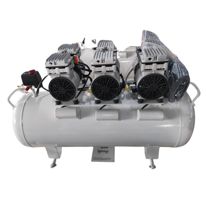 100L Oil-Free Air Compressor 3HP 2.2KW 11CFM 8BAR 115PSI