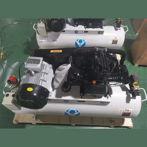 Piston Air Compressor 1100L 40CFM 200L Receiver 415V 7.5KW 10HP 120PSI
