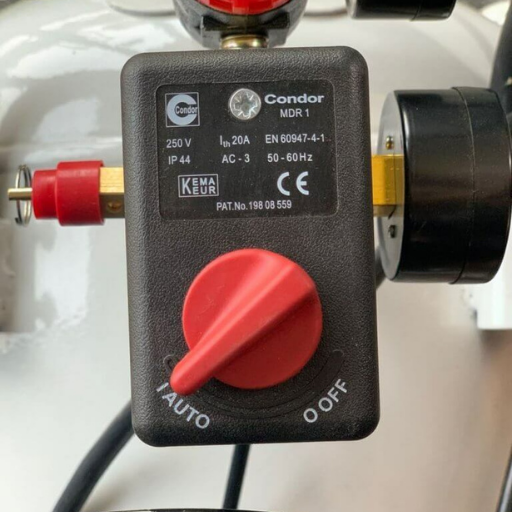Piston Air Compressor 342L 13CFM 100L Single 240V 2.2KW 3HP 120PSI