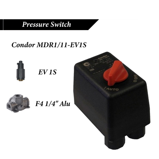 Piston Air Compressor 342L 13CFM 100L Single 240V 2.2KW 3HP 120PSI