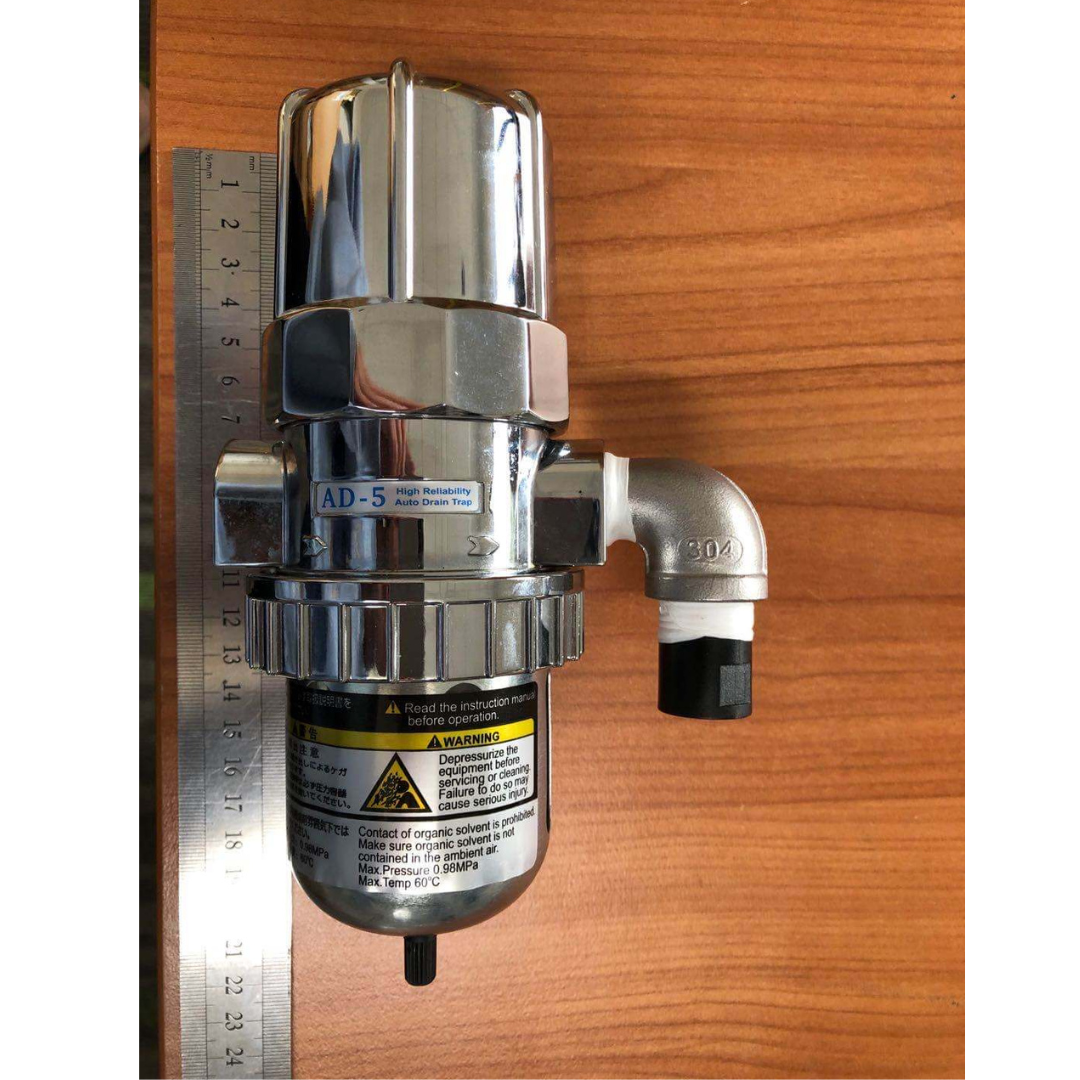Semi Auto Drains for Inline Filter Tank AD-5 Condensate Drain for Spray Painting