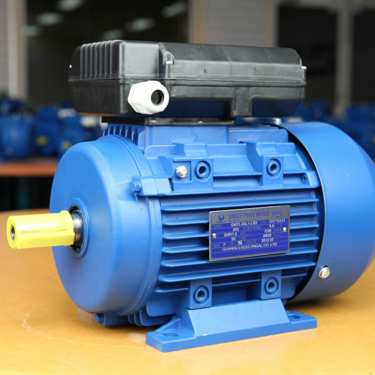 Single Phase 240v Air Compressor Saw 2.2kw 3HP 2800rpm CSCR Reversible Motor