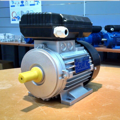 Single Phase 240v Dual Caps 2.2kw 3HP 2800pm 24mm Shaft Reverse Compressor Motor