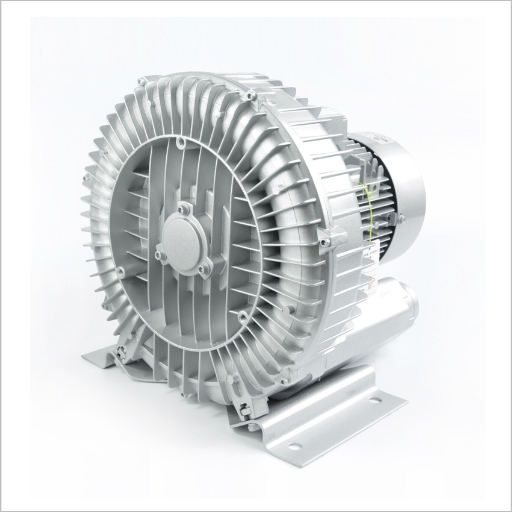 Single Phase Vortex Air Blower 1.1kw 1.5HP Gas Pump High Pressure Suction Fan