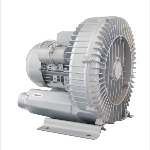 Single Phase Vortex Air Blower 0.37kw 0.5HP Gas Pump High Pressure Suction Fan