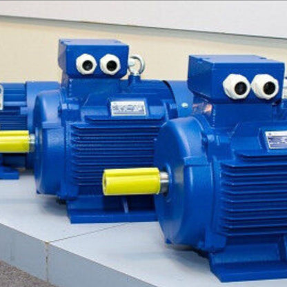Three Phase 415v Inverter Electrical Motor 0.75kw 1HP 1400Rpm Shaft 5/8" or 16mm